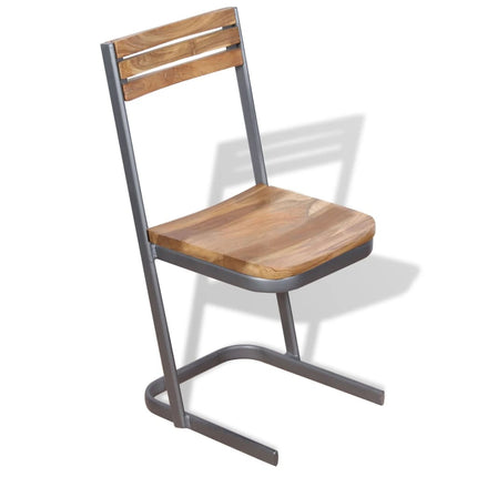 Eetkamerstoelen Massief Teakhout