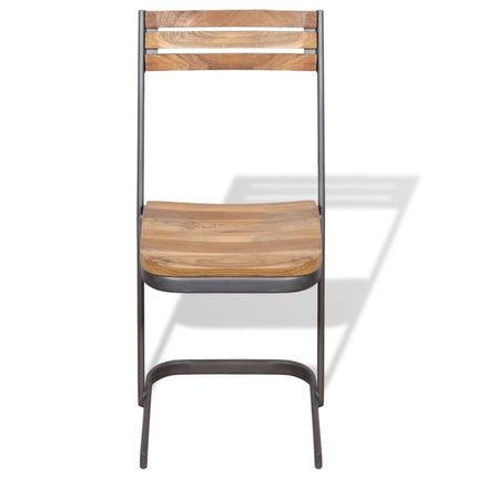 Eetkamerstoelen Massief Teakhout