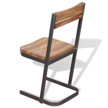 Eetkamerstoelen Massief Teakhout
