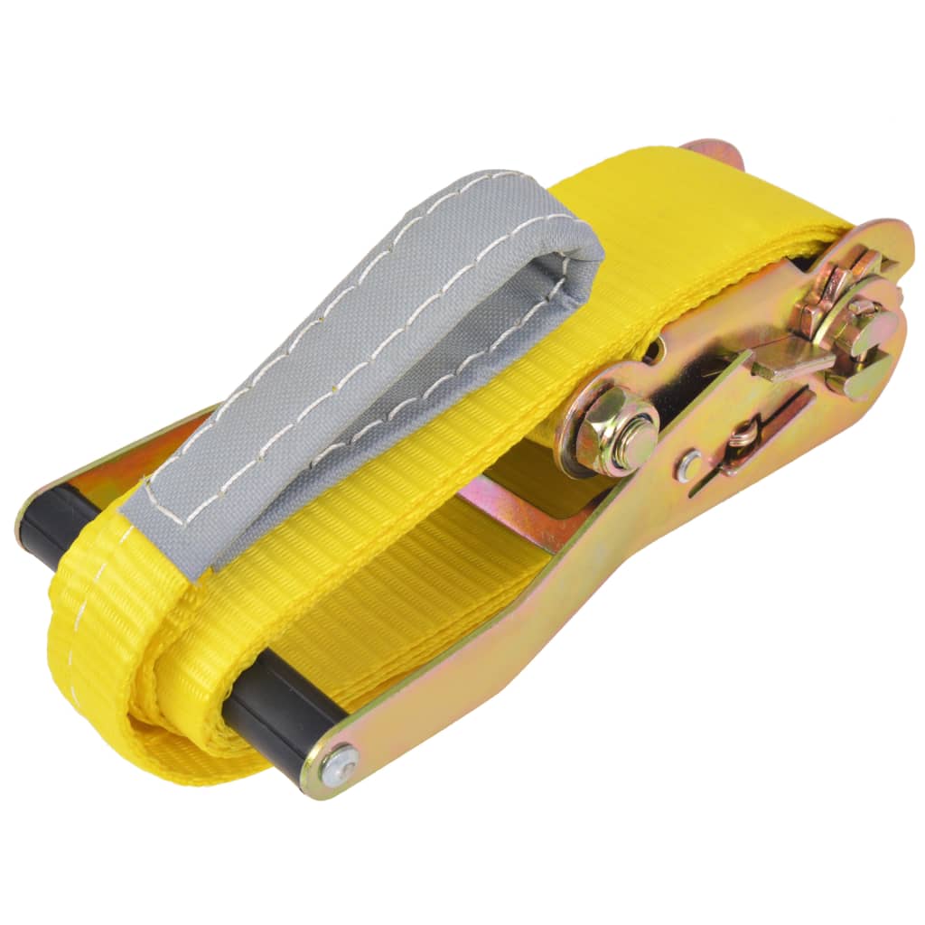 Slackline (balans) 15 m x 50 mm 150 kg geel