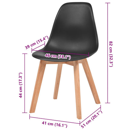 Eetkamerstoelen Kunststof