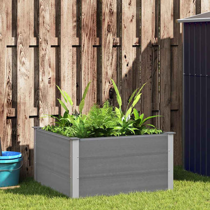 Verhoogde Plantenbak Wpc En Aluminium