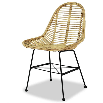 Eetkamerstoelen Natuurlijk Rattan