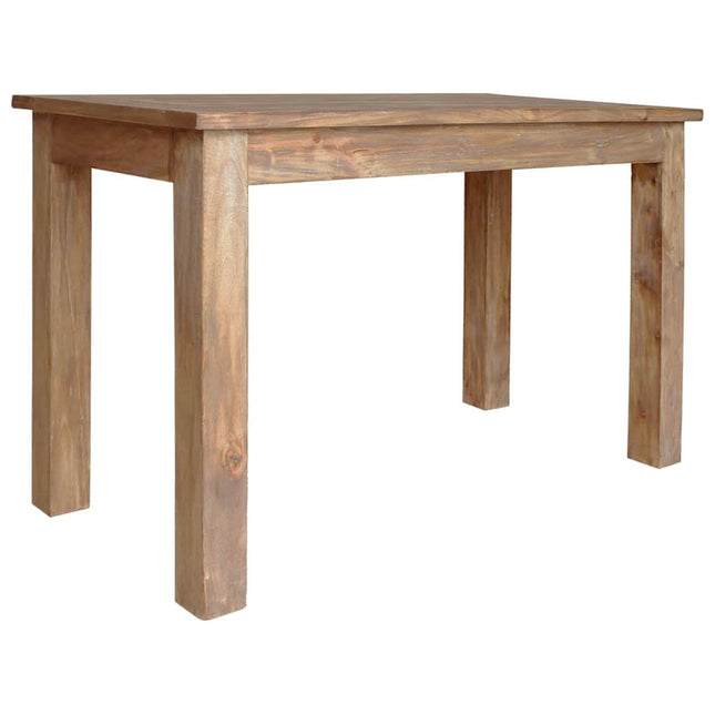 Eettafel 120X60X77 Cm Massief Mahoniehout