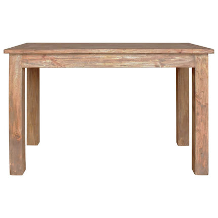 Eettafel 120X60X77 Cm Massief Mahoniehout