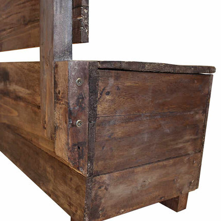 Bank 86X40X60 Cm Massief Mahoniehout