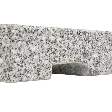 Parasolvoet Rechthoekig 25 Kg Graniet