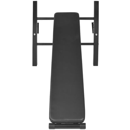 Fitnessapparaat Wandgemonteerd Zwart