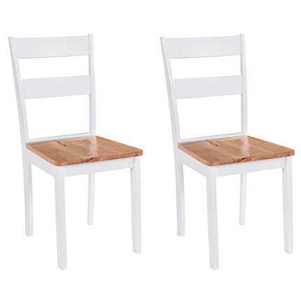 Eetkamerstoelen Massief Rubberwood