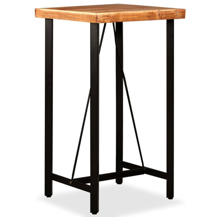 Bartafel Massief Acaciahout En Ijzer