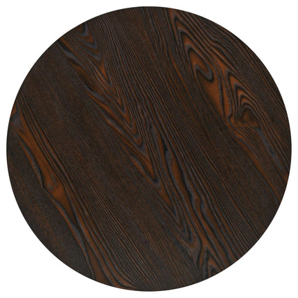 Bistrotafel Rond 60X75 Cm Mdf En Staal Kleur