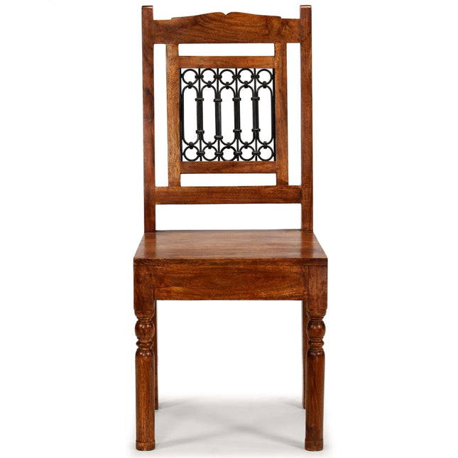 Eetkamerstoelen Klassiek Hout Met Honingafwerking