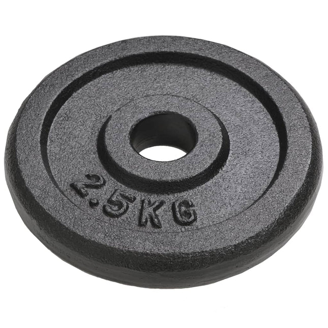 Halterschijven 8 St 8X2,5 Kg Gietijzer