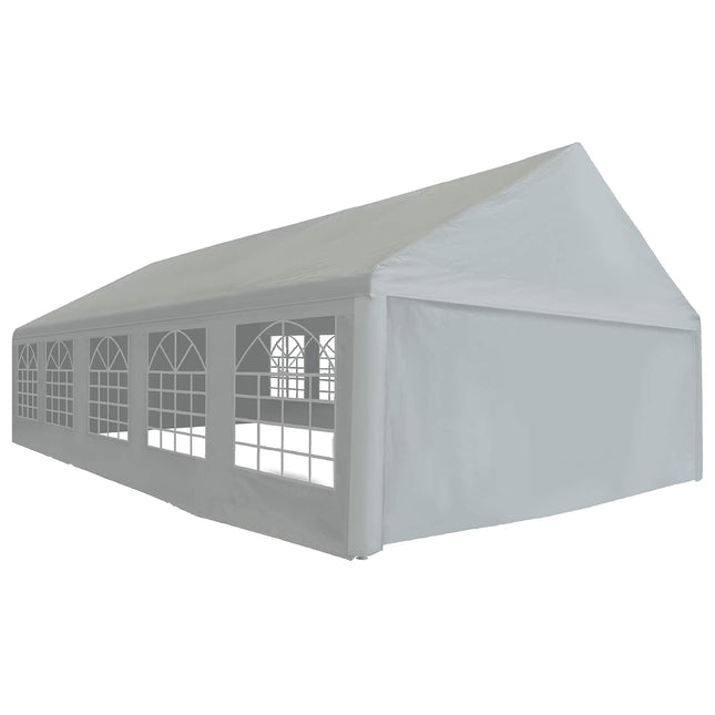 Tentdoek Zonder Frame Grijs 10 X 5 M Pe
