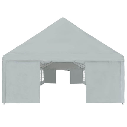 Tentdoek Zonder Frame Grijs 10 X 5 M Pe