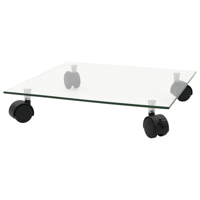 Plantenrollers Vierkant 35X35 Cm Gehard Glas 2 St