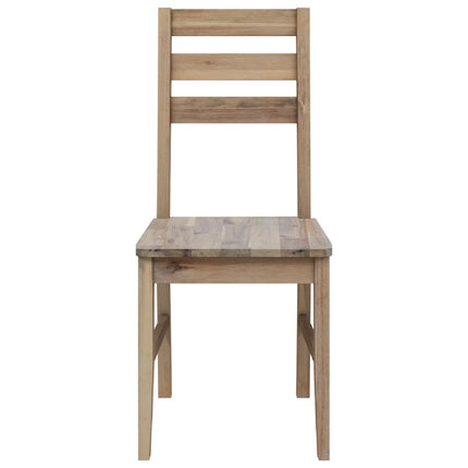 Eetkamerstoelen Massief Acaciahout
