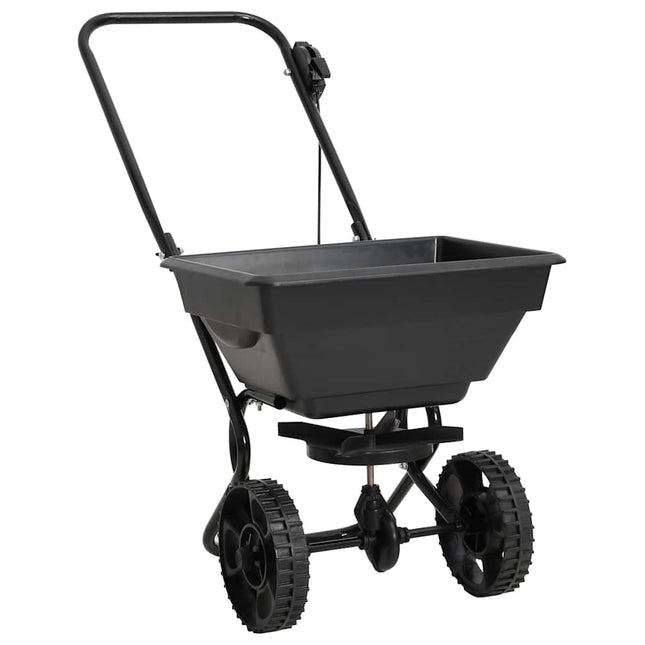 Strooiwagen Duwmodel 15 L 80X46X75 Cm Pvc En Staal