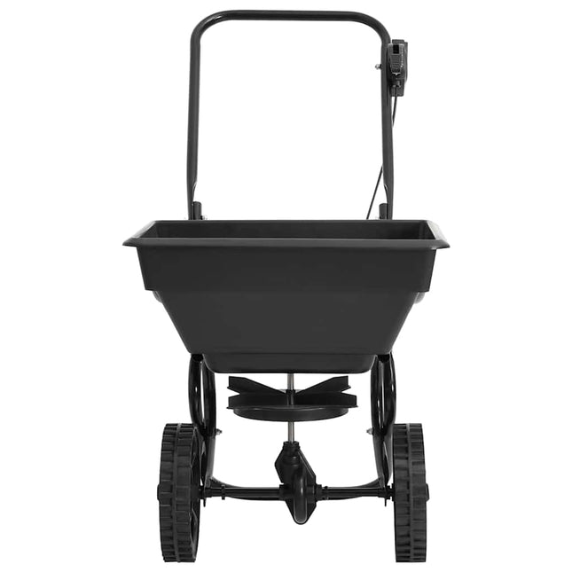 Strooiwagen Duwmodel 15 L 80X46X75 Cm Pvc En Staal