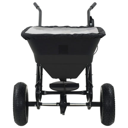Strooiwagen Duwmodel 45 L 106X73X76 Cm Pvc En Staal