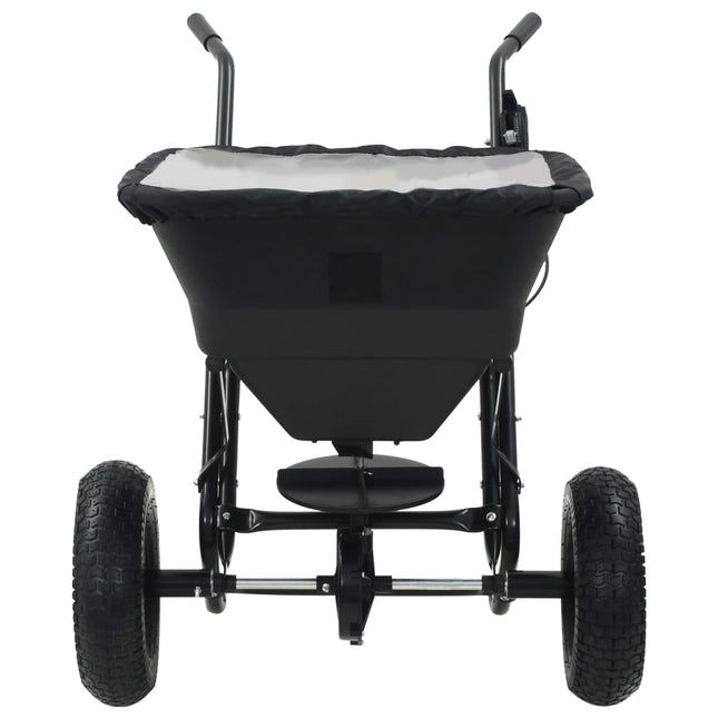 Strooiwagen Duwmodel 45 L 106X73X76 Cm Pvc En Staal