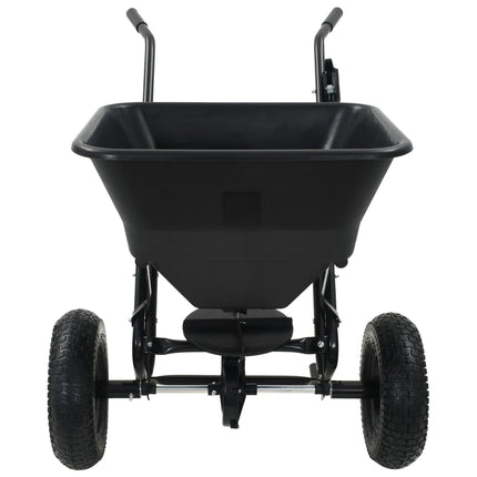 Strooiwagen Duwmodel 45 L 106X73X76 Cm Pvc En Staal