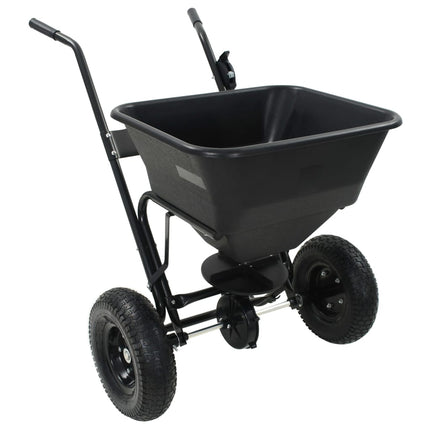 Strooiwagen Duwmodel 45 L 106X73X76 Cm Pvc En Staal