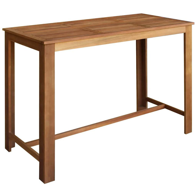 Bartafel 150X70X105 Cm Massief Acaciahout Antraciet