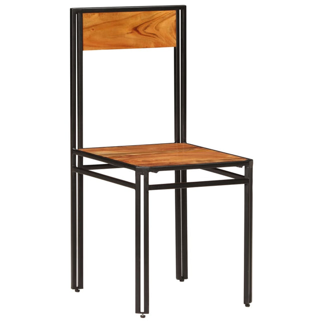 Eetkamerstoelen Massief Acaciahout