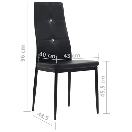 Eetkamerstoelen Kunstleer