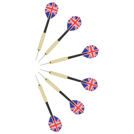 Dartbord Professioneel Met Kast En 6 Darts Sisal