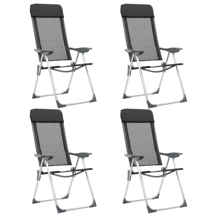 Campingstoelen Inklapbaar Aluminium 4 St