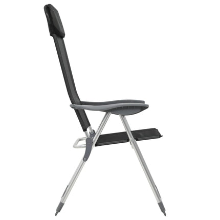 Campingstoelen Inklapbaar Aluminium 4 St