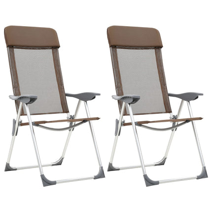 Campingstoelen Inklapbaar Aluminium 4 St
