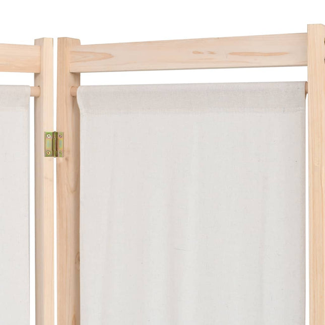 Kamerscherm Met 5 Panelen 200X170X4 Cm Stof