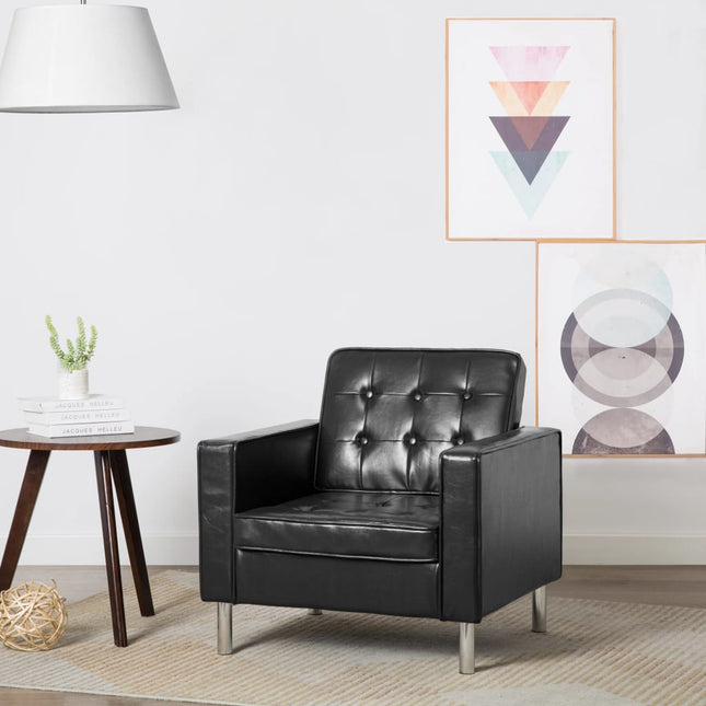 Fauteuil 75X70X75 Cm Kunstleer