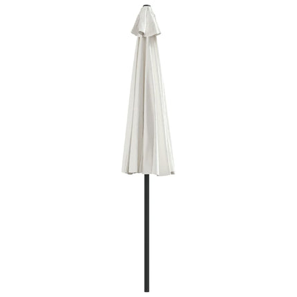 Balkonparasol Half Met Aluminium Paal 270X144 Cm Kleurig