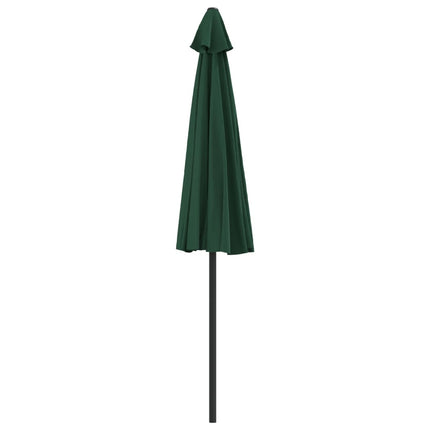 Balkonparasol Half Met Aluminium Paal 270X144 Cm