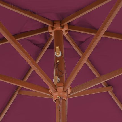 Parasol Met Houten Paal 270 Cm