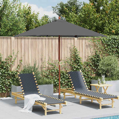 Parasol Met Houten Paal 150X200 Cm