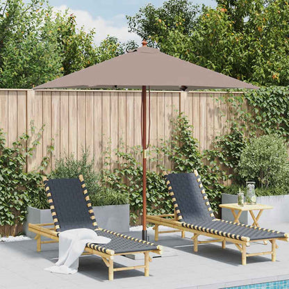 Parasol Met Houten Paal 150X200 Cm