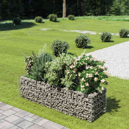 Gabion Plantenbak Verhoogd Gegalvaniseerd Staal