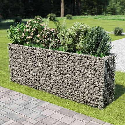 Gabion Plantenbak Verhoogd Gegalvaniseerd Staal