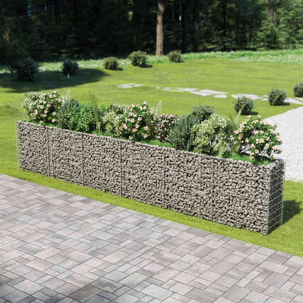 Gabion Plantenbak Verhoogd Gegalvaniseerd Staal