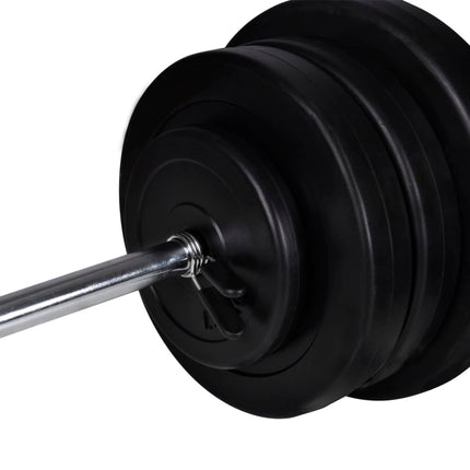 Trainingsbank Met Halterset 60,5 Kg