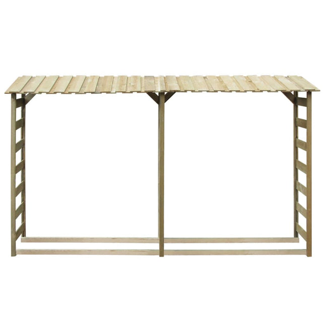 Haardhoutopslag 300X44X176 Cm Geïmpregneerd Grenenhout