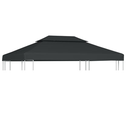 Prieeldak 2-Laags 4X3M 310 G/M² Antracietkleurig