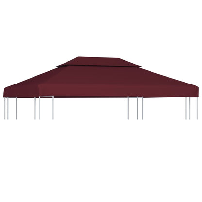 Prieeldak 2-Laags 4X3M 310 G/M² Antracietkleurig