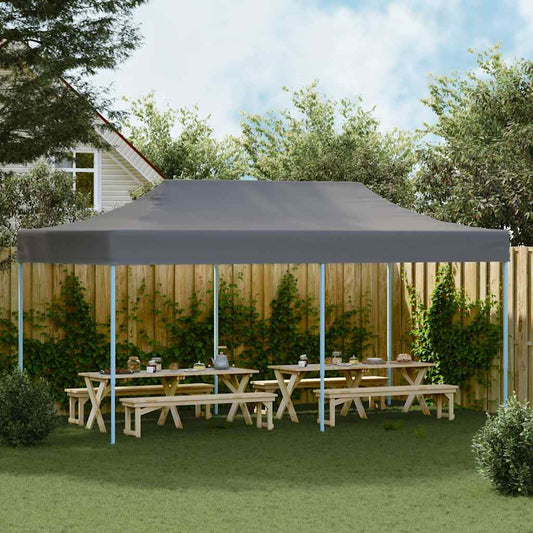 Partytent Pop-Up Inklapbaar 3X6 M Antraciet