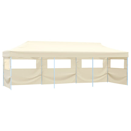 Vouwtent Pop-Up Met 5 Zijwanden 3X9 M